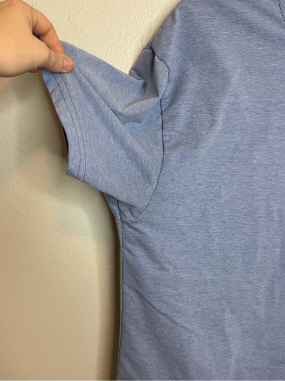BYLT Men’s Short Sleeve Tee Shirt Athletic Light Blue - Picture 9 of 9